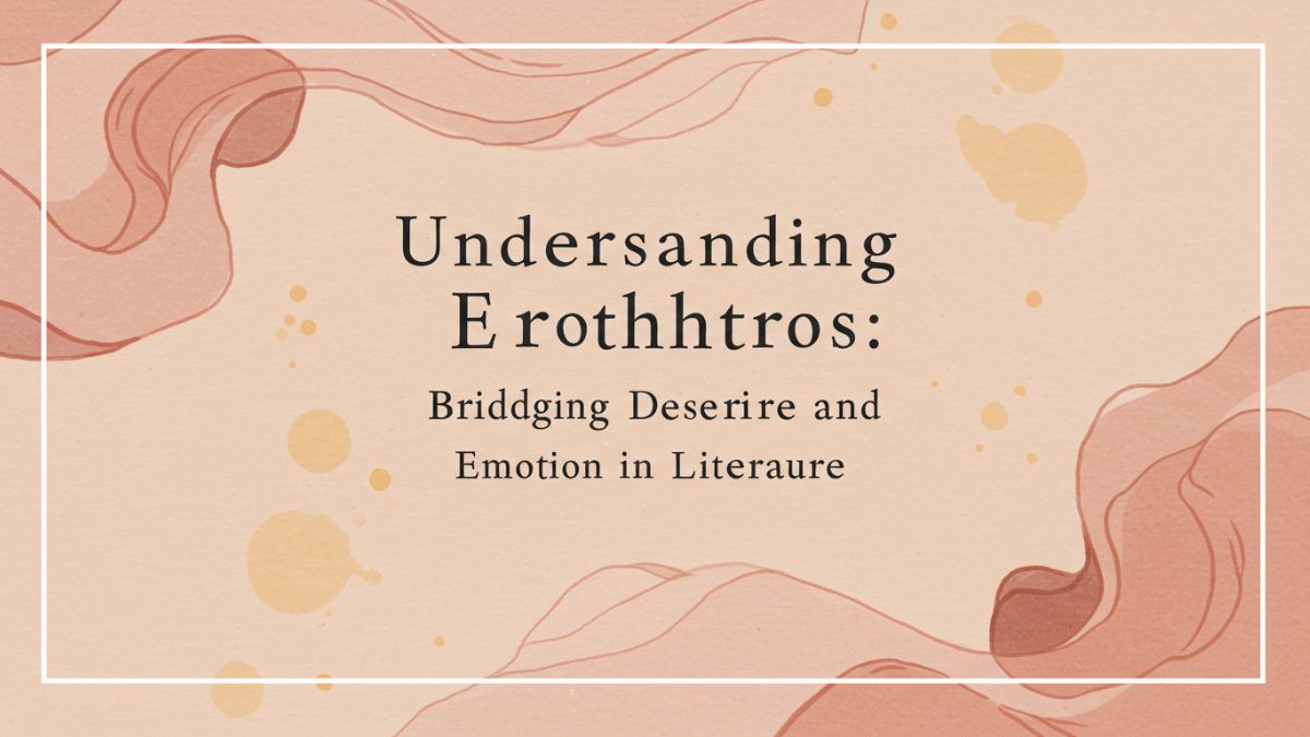 Understanding Erothtos: Bridging Desire and Emotion in Literature