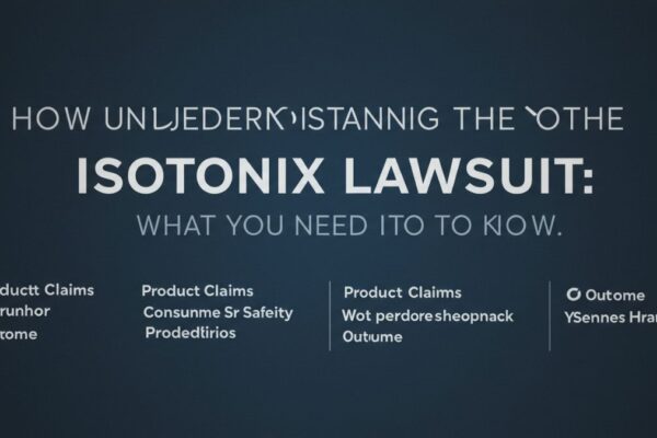 Understanding the Isotonix Lawsuit: What You Need to Know