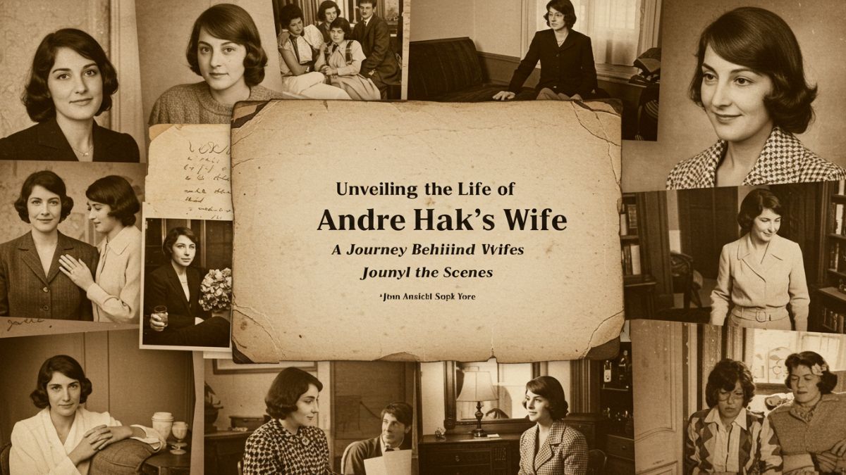 Unveiling the Life of Andre Hakkak’s Wife: A Journey Behind the Scenes