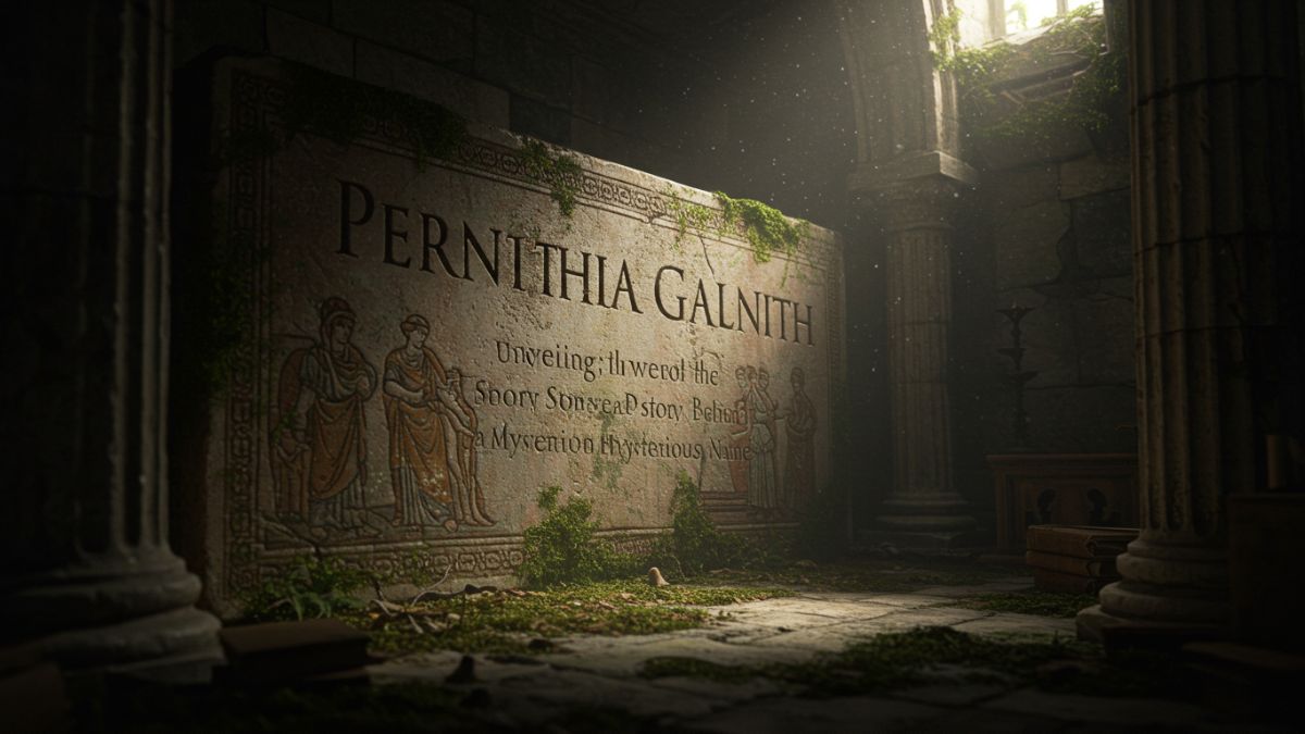 Pernithia Galnith: Unveiling the Story Behind a Mysterious Name